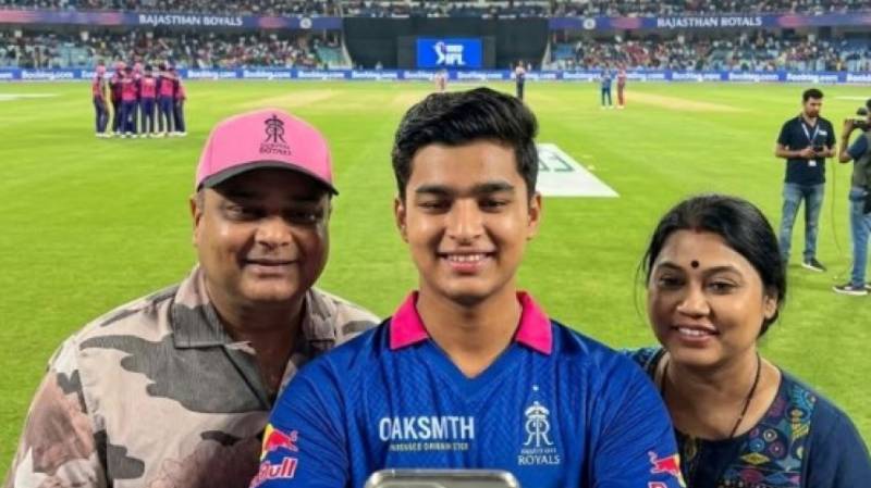 Sooryavanshi, 15, to travel with parents on India cricket tours