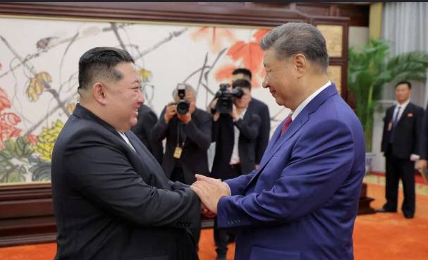 China's Xi lands in North Korea for rare visit