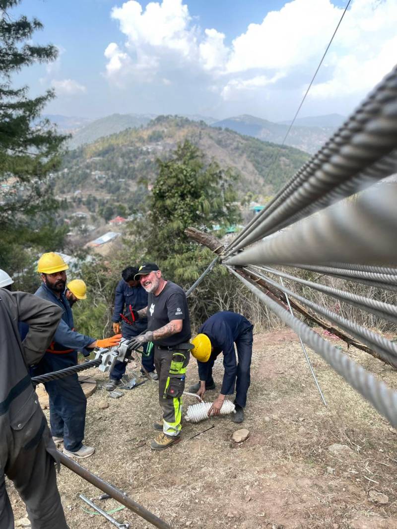 Patriata cable car service temporarily suspended for safety upgrade