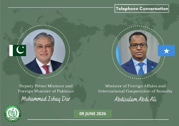 Dar urges swift release of Pakistani hostages in call with Somali FM