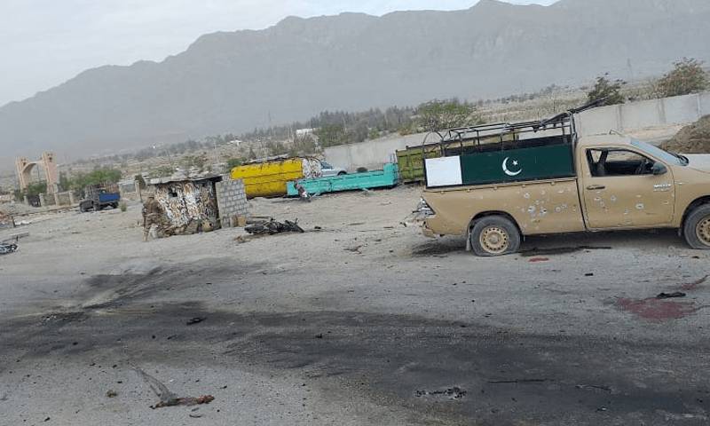 Armed men burn police check post in Qila Abdullah