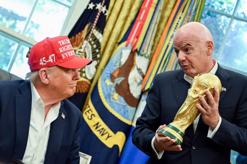World Cup in US 'impossible without Trump': Infantino