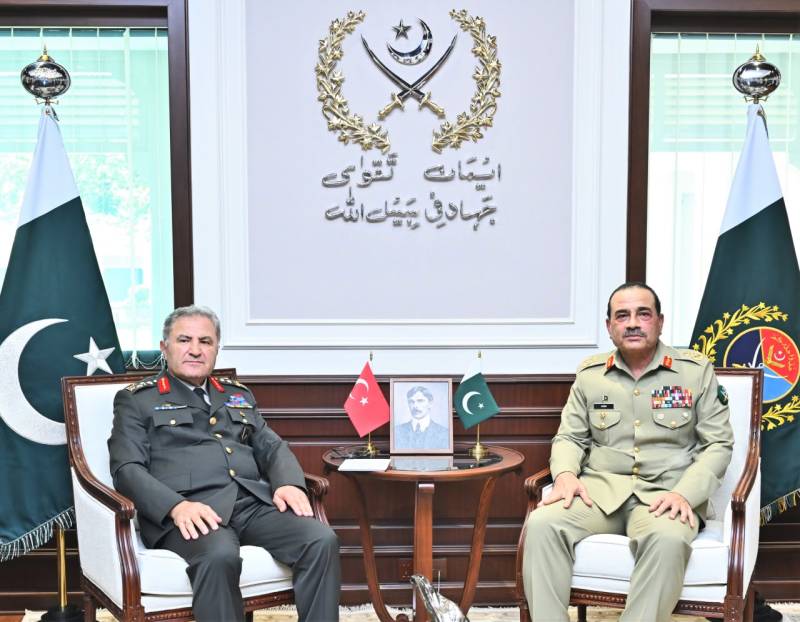 Turkish Land Forces commander holds high-level defence meetings in Pakistan