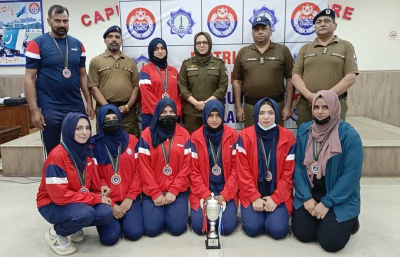 Lahore police athletes honoured for outstanding performance at National Championship 2026
