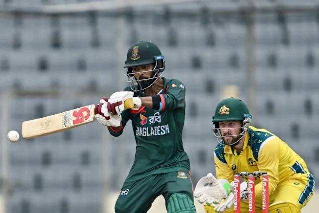 Hridoy anchors Bangladesh to 274-5 in third ODI against Australia