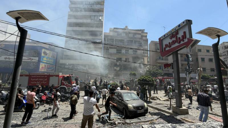 Israel says strikes Hezbollah targets in Beirut's southern suburbs