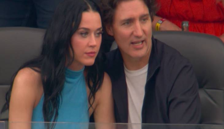Justin Trudeau and Katy Perry set social media ablaze with World Cup appearance