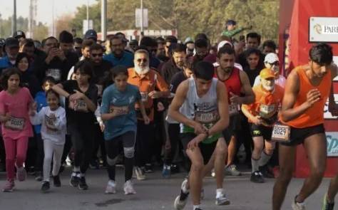 Run for Fun marathon race organised in Quetta