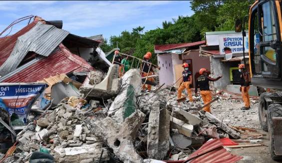 6.2-magnitude quake strikes off southern Philippines