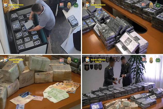 Italy busts clandestine bank used by drug traffickers