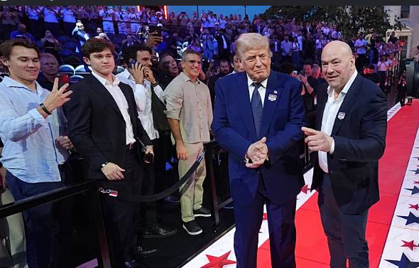 Trump turns 80 with cage fight, Iran deal
