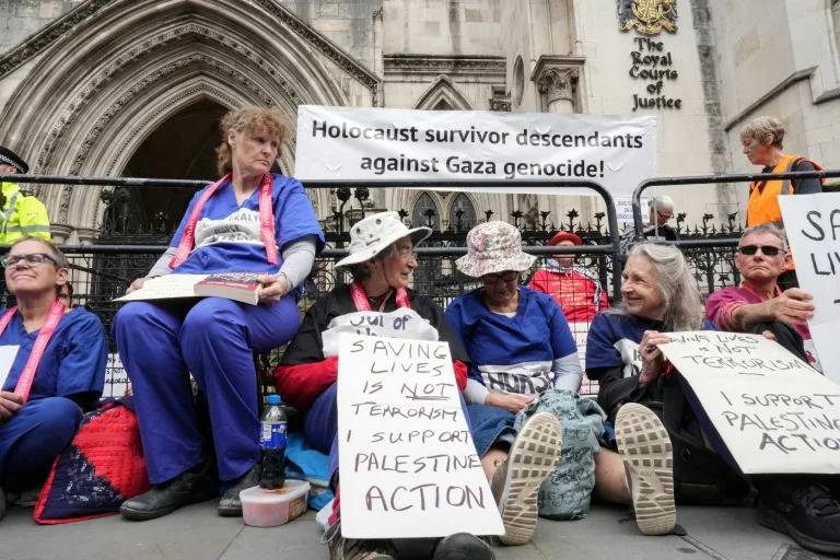 UK court upholds terrorism ban on pro-Palestinian group