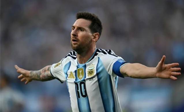 Magical Messi equals World Cup goals record as Argentina win
