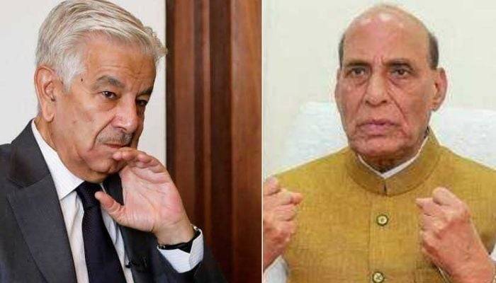 Khawaja Asif says India’s war rhetoric reflects defeat frustration