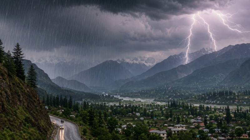 Met Office predicts rain in some mountainous areas of country