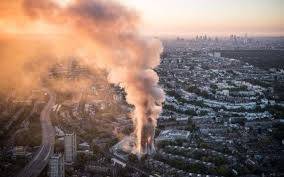 Three killed after  fire engulfs building in London