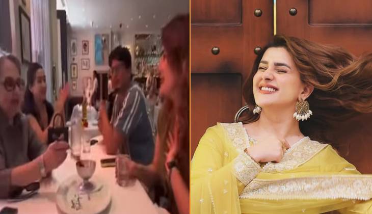  Kubra Khan celebrates birthday with Sharmila Tagore and Sara Ali Khan