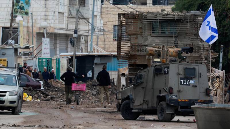 Israeli military kills two near West Bank settlement