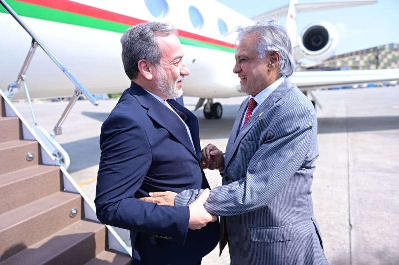 Iranian Foreign Minister Abbas Araghchi arrives in Islamabad