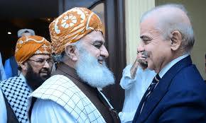 PM Shehbaz refuses to divulge details of his talk with Maulana Fazl