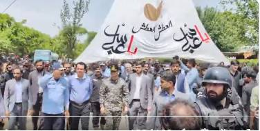 9th Muharram central procession reaches Melody Chowk amid tight security in Islamabad