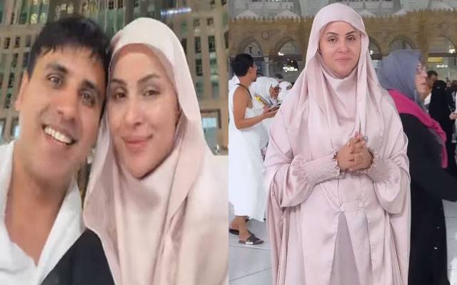 Nimra Khan’s emotional Umrah journey with husband wins hearts