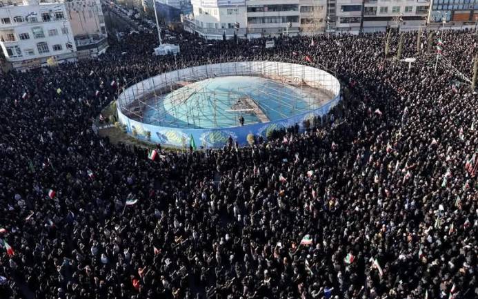 Thousands of Iranians attend Ashura ceremonies after war