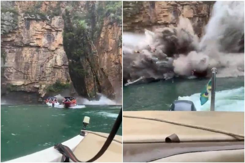 Cliff collapse in French beach resort kills one