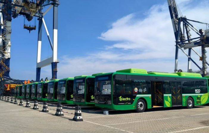 11 electric buses arrive in Nankana Sahib