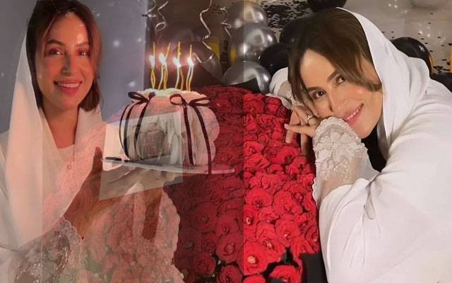 Nimra Khan’s emotional birthday surprise after Umrah melts hearts