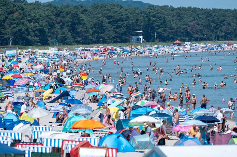 Denmark records hottest day on record at 37C: weather service