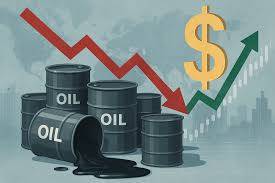 Global oil prices decline as market fears ease