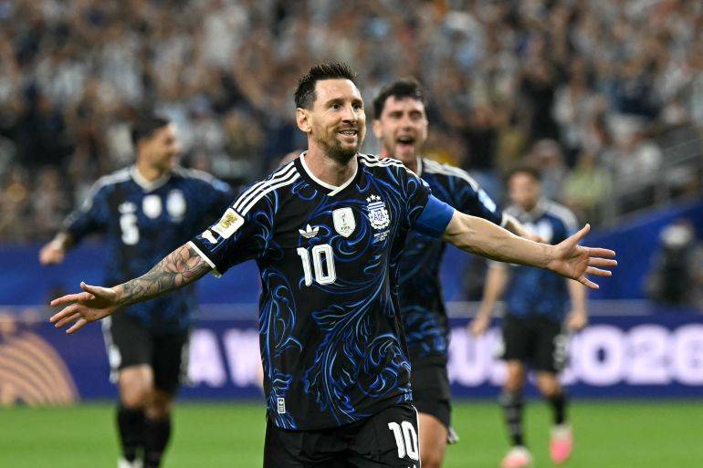 Lionel Messi sets historic World Cup record with goals in seven straight matches