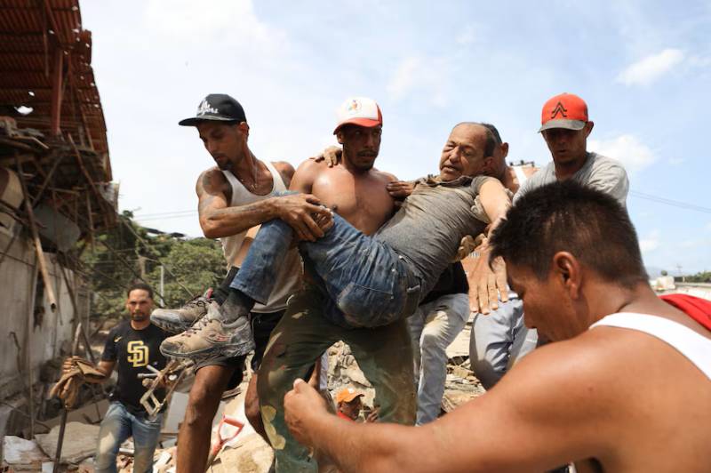 Venezuela quakes kill 1,400 as time running out to find survivors
