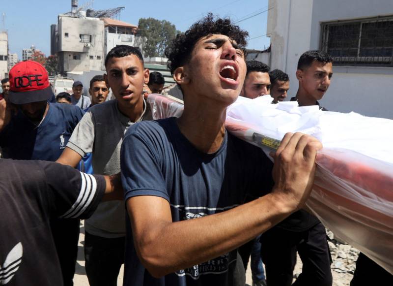 Gaza health officials say 3 killed in Israeli drone strike