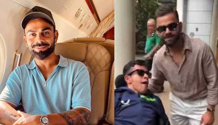 Virat Kohli meets disabled fan from Pakistan