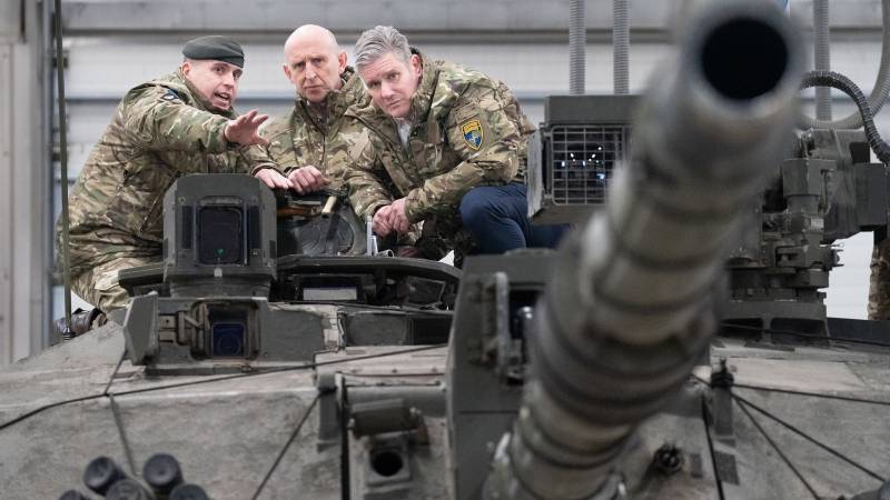 UK to spend 'record' £300b on defence over next four years