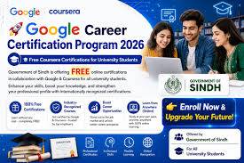 CM Sindh inaugurates Google Career Certification Programme 2026