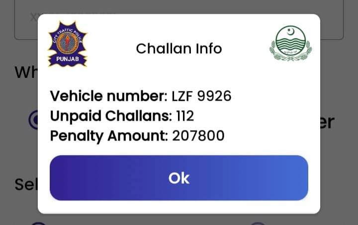 Traffic police impound motorcycle with Rs207,000 unpaid e-challan
