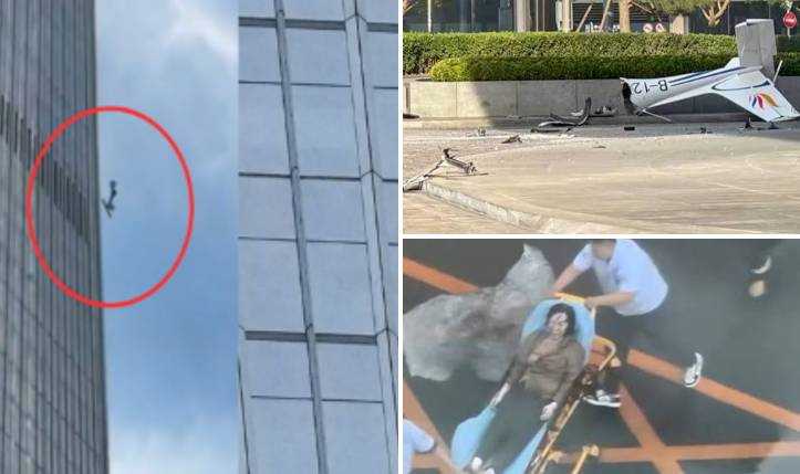Pilot who hit Beijing tower wrote about ending life: govt