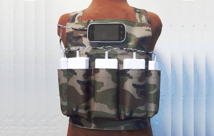 7-kg suicide jacket recovered from former Afghan camp in Nowshera