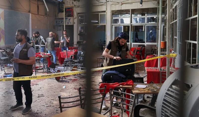 Bomb blast at Damascus cafe kills nine