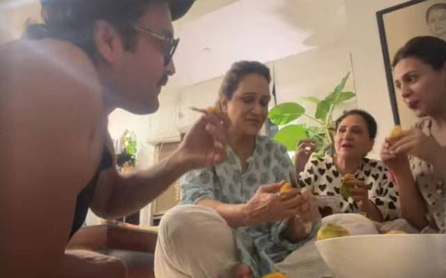 Zara Noor Abbas’ mango feast turns into comedy session