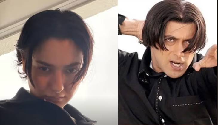 Hania Aamir's new haircut reminds fans of Salman Khan