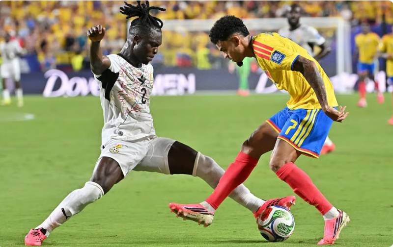 Colombia overcome Ghana to reach World Cup last 16