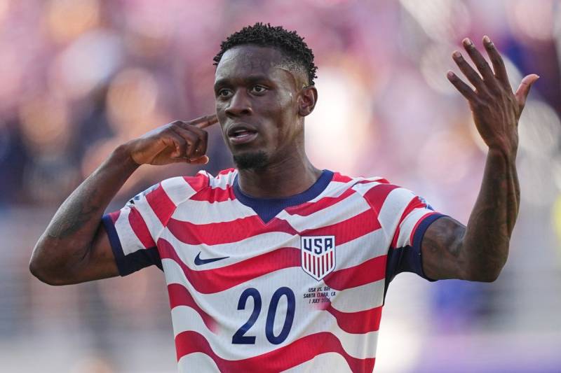 Trump thanks FIFA for suspending USA's Balogun's World Cup red card