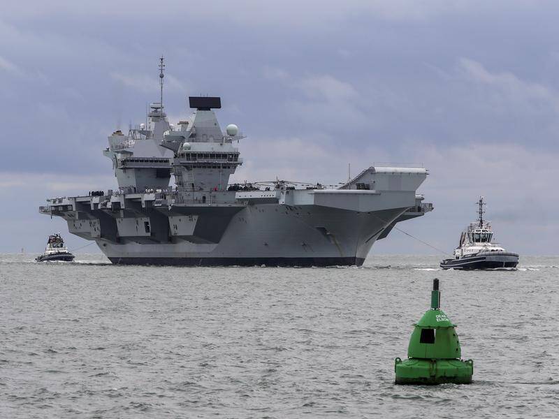UK fighters intercept Russian plane near aircraft carrier