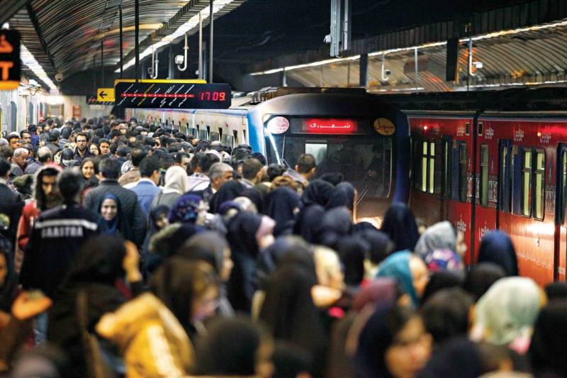 Tehran metro carries over 7m passengers as millions flood streets for Khamenei's funeral