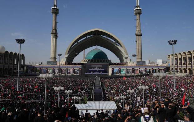 Funeral procession for Iran supreme leader Ali Khamenei begins