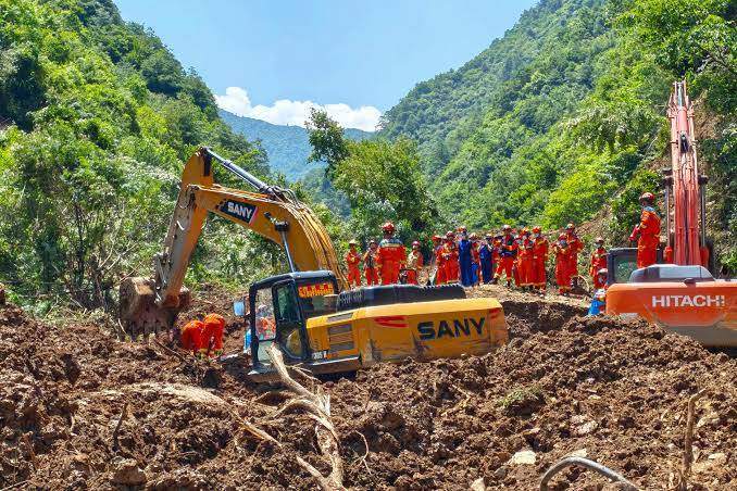 Death toll from landslide in northwest China rises to 21: state media